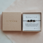 Bransoletka N°73 | turmalin, onyks