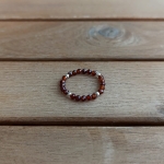 Pierścionek N°31 | granat