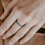 Pierścionek N°60 | turkus