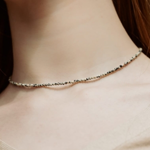 Choker N°64 | jaspis dalmatyński 