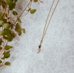 Naszyjnik N°7 | onyks, perła