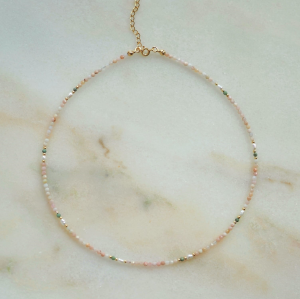 Choker N°39 | opal, turkus, perła