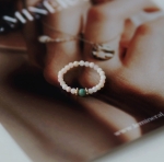 Pierścionek N°39 | opal, turkus