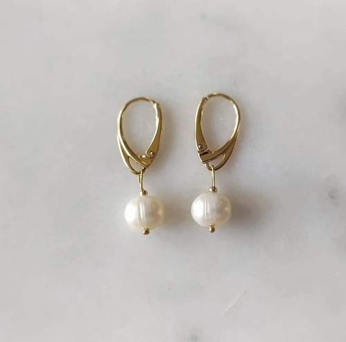 Kolczyki N°4 | perła