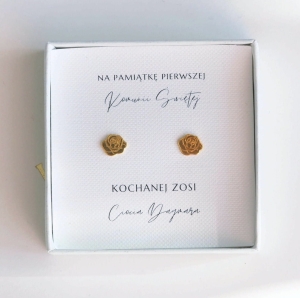 Kolczyki Róże