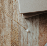 Naszyjnik N°22 | perła, tygrysie oko