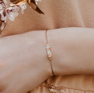 Bransoletka N°171 | jaspis