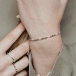 Bransoletka N°119 | turkus, perła