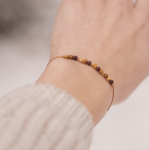 Bransoletka N°69 | jaspis mokait