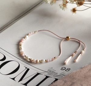 Bransoletka N°80 | opal, perła
