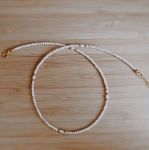 Choker N°70 | opal, perła 