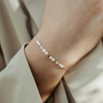  Bransoletka Samozachwyt | opal, perła, kwarc różowy