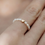 Pierścionek N°70 | perła