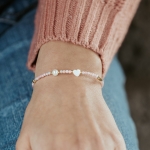 Bransoletka N°183 | opal, masa perłowa, perła 