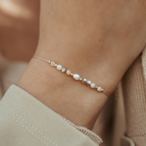  Bransoletka N°188 | opal, perła, masa perłowa