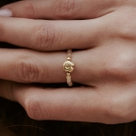 Pierścionek N°72 | opal