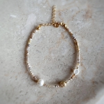 Bransoletka N°189 | opal, perła, masa perłowa 