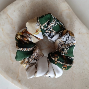 Gumka do włosów scrunchie N°9 | jedwab