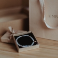 Bransoletka N°64 | kamień księżycowy, perła, opal