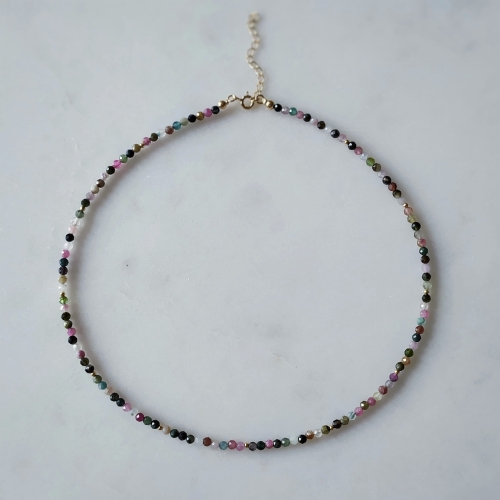 Naszyjnik choker N°19 | turmalin