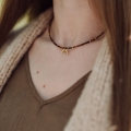 Naszyjnik choker N°30 | tygrysie oko