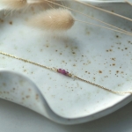 Bransoletka N°92 | rubin, kwarc truskawkowy